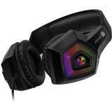 Connect IT CHP-5600-BK - LED RGB gejmerske žičane slušalice sa mikrofonom, crne | Eponuda.com