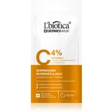 L´Biotica DermoMask C 4% posvetlitvena maska za obraz 8 ml Cene