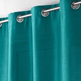 Douceur d intérieur Modra zavesa iz mikrosatena 140x240 cm Shana – | Shoptok.si