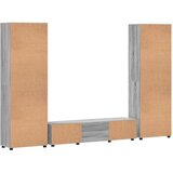  Set TV komoda s ladicama Siva Sonoma Konstruirano drvo | shoptok.hr