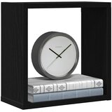  Zidne kockaste police 2 kom crni hrast 30x15x30 cm inženjersko drvo | shoptok.hr