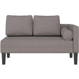 vidaXL Počivalnik z blazinami taupe blago | Shoptok.si