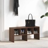  Stalak za cipele koji se može složiti smeđi hrast 89,5x30x40 cm | shoptok.hr
