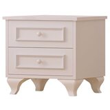 Hanah home Noćni ormarić Rb-186-07, 45x45x40 cm, Bijela | Eponuda.ba