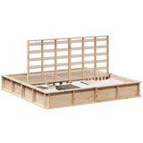 vidaXL Konstrukcija postelje Rjava 180 x 200 cm Masivno borovo les, (5000126596) | Shoptok.si