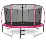  Trampolin sa unutranju zaštitnu mrežu i stepnicama 366 cm Aga SPORT EXCLUSIVE MRPU1012PINK | shoptok.hr
