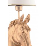 Opviq stona lampa horse white gold