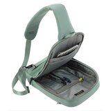 Travelite Workfloow Cross over Sage Nahrbtnik Zelena | Shoptok.si