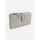 Shelvt Grey women's wallet with compartments | shoptok.hr