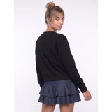 Sinsay Crewneck dukserica od pamuka s dekorativnom aplikacijom Slike