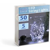 Family 5m božično - novoletne micro LED lučke na baterije 3 x AA hladno bele Cene