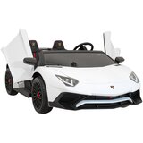  Licencirani auto na akumulator Lamborghini Aventador SV - dvosjed - bijeli | Eponuda.com