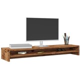  Stalak za monitor boja drva 100 x 24 x 13 cm konstruirano drvo | shoptok.hr