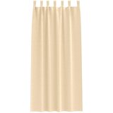 vidaXL Zavese z zavesami 2 pcs krema 245x140cm Poliester | Shoptok.si
