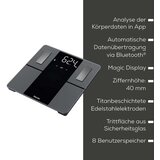 Beurer BF 500 analitička vaga Opseg mjerenja (kg)=180 kg crna s Bluetooth Cijene