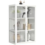 MID.YOU Viseča Vitrina Flokas L, Bela | Shoptok.si