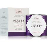 Items Essential 09 / Violet dišeča sveča 100 g | Shoptok.si