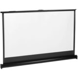 Maclean Portable Projection Screen Compact 40 16:9 Free-Standing Office Cinema Matt White Home | shoptok.hr