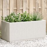 Furnova Vrtno cvetlično korito belo 80x36x35 cm PP, (21920869) Cene