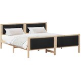  Konstrukcija postelje z vzglavjem Črna 180 x 200 cm blago, (5000084743) | Shoptok.si
