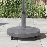  Baza za suncobran Tamno siva drvenasta 48 x 48 x 32 cm | Eponuda.com