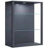 MID.YOU Viseča Vitrina Glasol L, Antracit Cene
