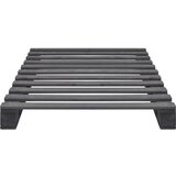 Okvir za krevet od paleta od masivne borovine sivi 100 x 200 cm | shoptok.hr