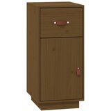 vidaXL Komoda medeno rjava 34x40x75 cm trdna borovina, (20654933) Cene