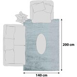 XXXL Preproga Fluffy, 140x200cm, Modra | Shoptok.si