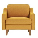Atelier Del Sofa 1-Seat sofa fotelja robin 1 mustard walnut | ePonuda.com