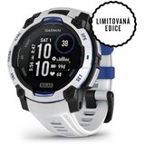 Garmin pametni sat Instinct 3 45 mm Solar, boja bijelog kamena, remen bijelo-plavi (Limited Edition) | shoptok.hr