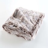 Douceur d intérieur Rjava odeja iz umetnega krzna 180x220 cm Antartic – Cene