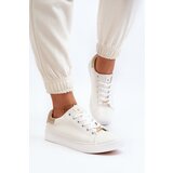 EVENTO Women's sneakers made of eco leather white Tiraelle | shoptok.hr
