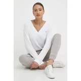 Tommy Hilfiger Homewear majica dugih rukava boja: bijela, UW0UW05236