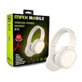 Max Mobile SLUŠALICE BLUETOOTH B15 HEADSET stereo Beige | shoptok.hr