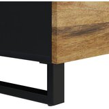  Komoda s 2 vrata 80 x 33 x 75 cm od masivnog drva manga | Eponuda.com