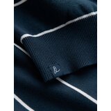 Ombre Casual men's sweater with horizontal stripes - navy blue | Eponuda.ba
