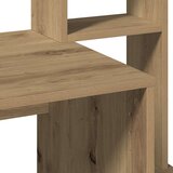  Radni stol s policama boja hrasta artisan 100x45x140 cm drveni | Eponuda.com