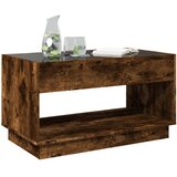  Stolić s beskonačnim LED svjetlima boja hrasta 90x50x50 cm | Eponuda.com
