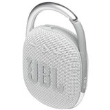 JBL CLIP 4 Bluetooth prenosni zvočnik, bel | Shoptok.si