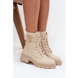 Boto Insulated workery women's with decorative detail beige Talyssa | Shoptok.si