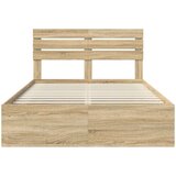  Krevetna konstrukcija Sonoma 140 x 190 cm Čvrsto borovo drvo | shoptok.hr