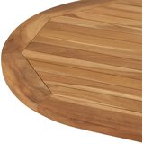  Gornji dio stola Ovalni Čvrsto teak drvo Prirodna | shoptok.hr