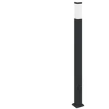 Stebriček z vtičnico 110 cm črne barve IP44, (5000296960)