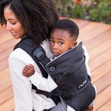 Nuna Kenguru CUDL CLIK Front and Back Black Caviar | Shoptok.si