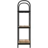 vidaXL Knjižna polica artisan hrast 60 x 30 x 109 cm Konstruiran les | Shoptok.si