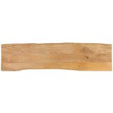 vidaXL Mizna plošča 180x40x2,5 cm naraven rob trden mangov les Cene