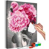  Slika za samostalno slikanje - Flamingo Girl 40x60 Cijene