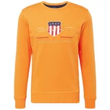 Gant Sweater majica morsko plava / narančasta / crvena / bijela