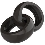 INF Silikonski zaščitni ovitek, odporen na udarce, za Oura Ring Gen 3 Black S, (21327647) | Shoptok.si